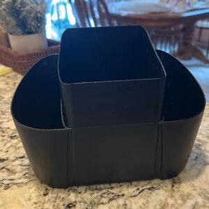 Black Cooking Utensil Holder